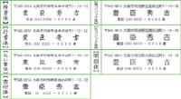 暑中葉書印刷 №⑩　10枚～100枚