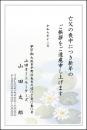 喪中葉書印刷　喪中⑧　10枚～100枚